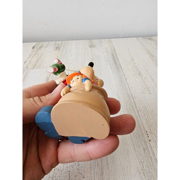 Vintage Mickey mouse Santa toy bag ornament Xmas tree Park - Picture 8 of 8